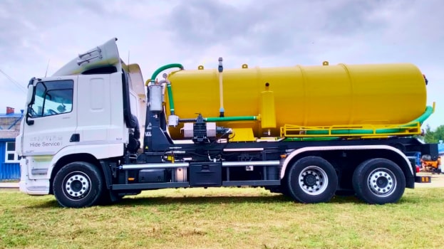 Hakenlift-Saugfahrzeuge